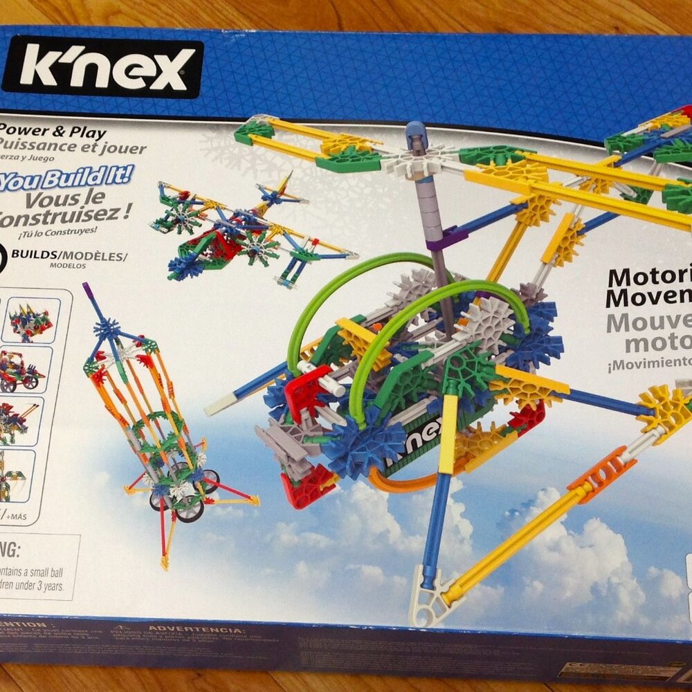K'nex Building Set Motorized Power & Play Stem Toy